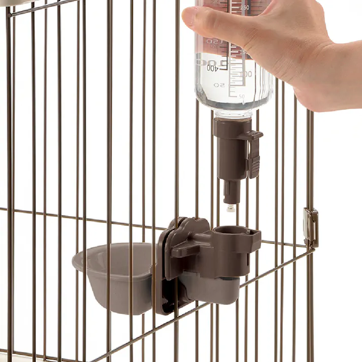 リッチェル キャットウォーターディッシュ ボトル付き S ホワイト 2801287001【別送品】