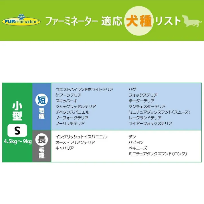 【ケース販売】ファーミネーター 小型犬 S 短毛種用(1ケース24個入り) 抜け毛除去 換毛期対応 ブラッシング 1360658024【別送品】