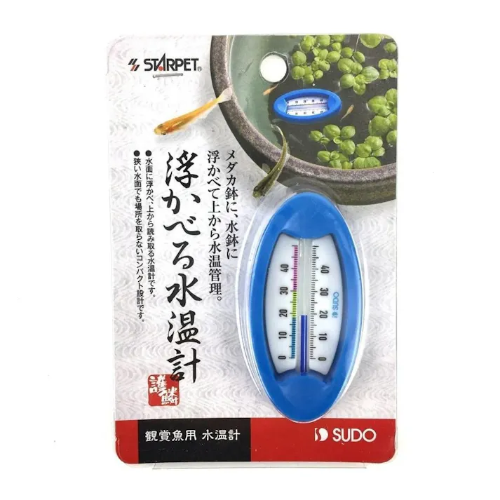 【ケース販売】スドー 浮かべる水温計(1ケース144個入り) メダカ用品 メンテナンス 水温計 1380503144【別送品】