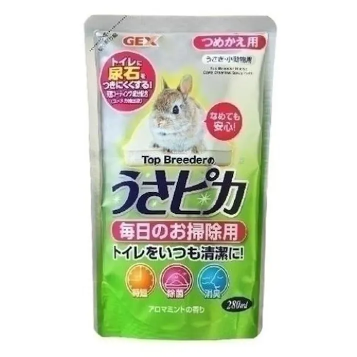 【ケース販売】GEX うさピカ 毎日のお掃除用詰替 280ml(1ケース12個入り) 1741959012【別送品】