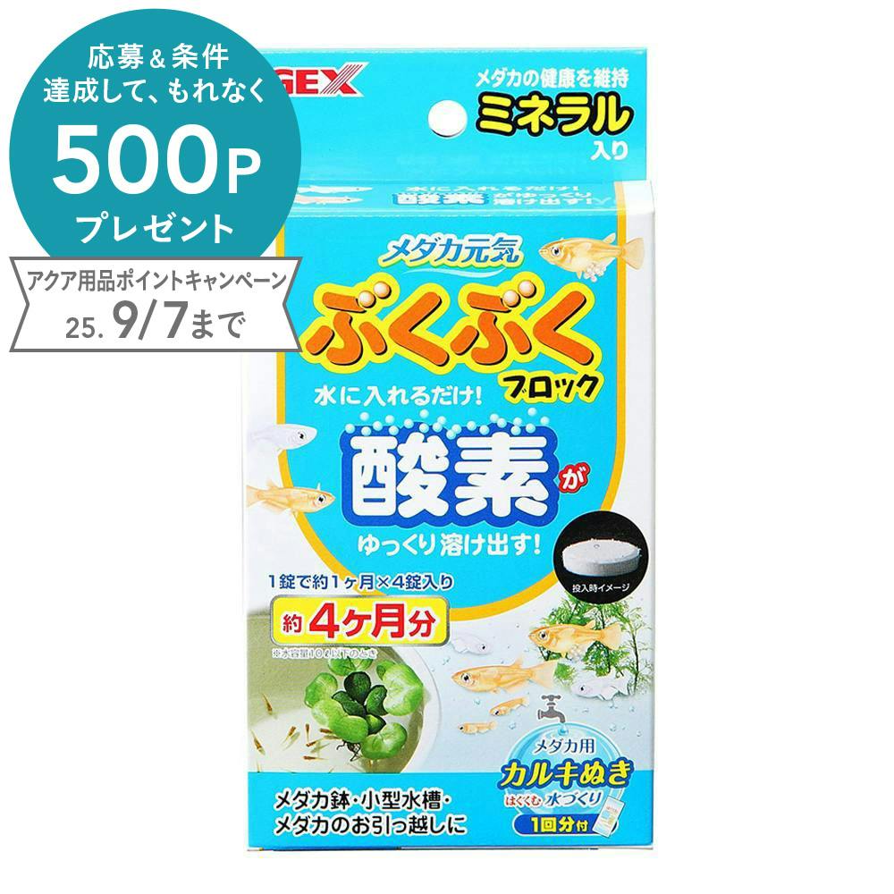 メダカ元気ぶくぶくブロック(1ケース48個入り) 1742314048 エアーレーション メダカ元気ぶくぶくブロック(1ケース48個入り) 1742314048 エアーレーション