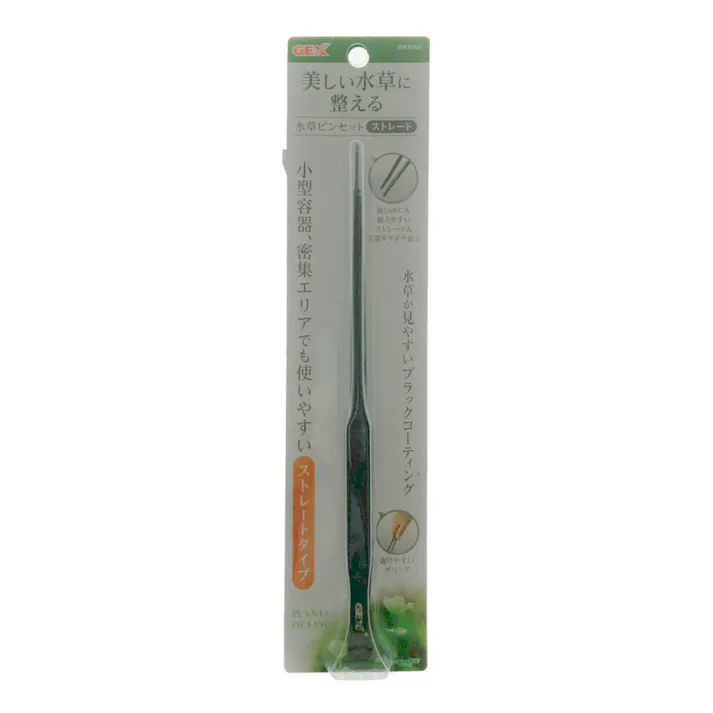 【ケース販売】GEX 水草ピンセット ストレートタイプ(1ケース24個入り) 1743265024【別送品】