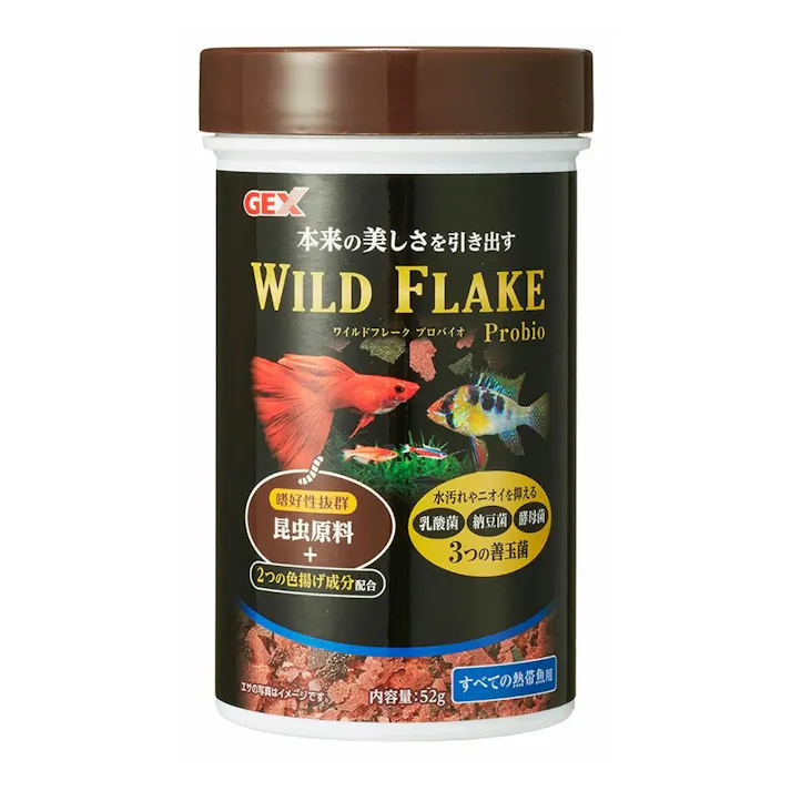 【ケース販売】ワイルドフレーク プロバイオ 52g(1ケース36個入り) 昆虫 昆虫原料 アメリカミズアブ 1743270036【別送品】