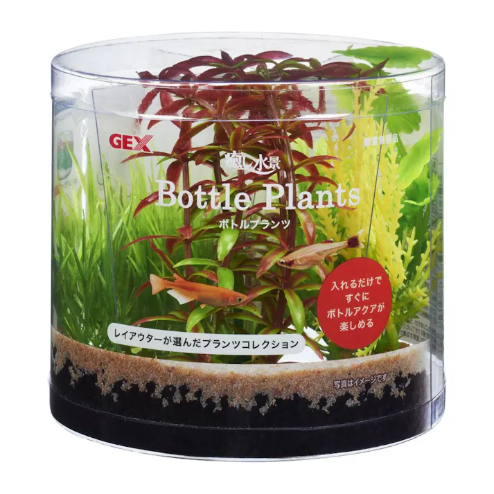 【ケース販売】GEX 癒し水景 ボトルプランツ ロタラ(1ケース24個入り) 1743645024【別送品】