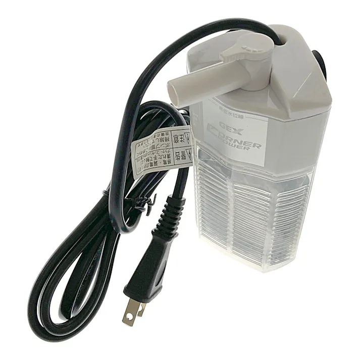 【ケース販売】GEX コーナーパワーフィルター1 ホワイト(1ケース12個入り) 1743814012【別送品】