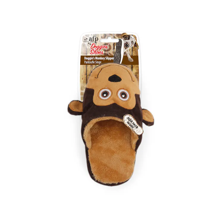 【ケース販売】ドギーズモンキースリッパ(1ケース24個入り) 犬玩具 スリッパ 噛むおもちゃ 2120679024【別送品】
