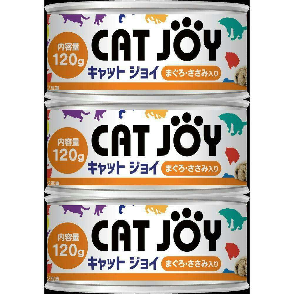 サンメイト キャットジョイ 缶 まぐろ・ささみ入り 120g×3缶(1ケース18個入り)2120843018 猫用ウェットフード(缶) サンメイト キャットジョイ 缶 まぐろ・ささみ入り 120g×3缶(1ケース18個入り)2120843018 猫用ウェットフード(缶)