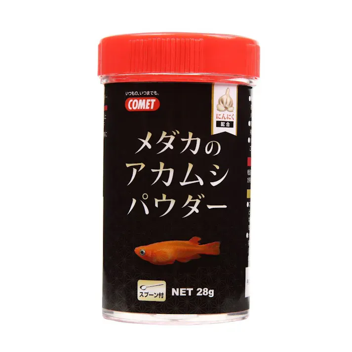 【ケース販売】コメット メダカのアカムシパウダー 28g(1ケース216個入り) メダカ アクアリウム用品 メダカの餌 2390227216【別送品】