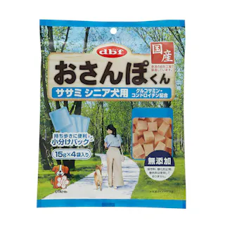 【ケース販売】デビフペット おさんぽくん ササミ シニア犬用 60g(1ケース48個入り)2400498048【別送品】