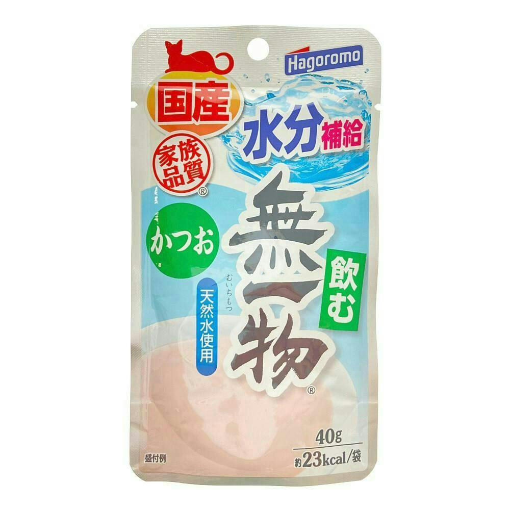 ケース販売】はごろもフーズ 飲む無一物 パウチ まぐろ 40g(1