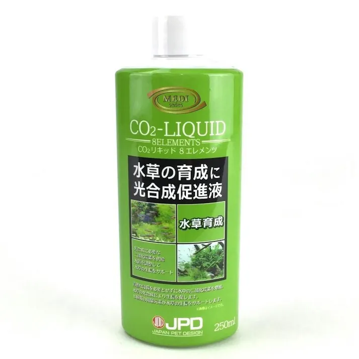 【ケース販売】CO2リキッド 8エレメンツ 250ml(1ケース24個入り) 光合成促進 水草 水槽 2951502024【別送品】