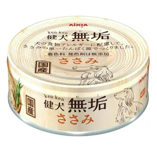 【ケース販売】アイシア健犬無垢ささみ65g(1ケース48個入り) ささみ 犬ウェットフード 缶詰 3001047048【別送品】