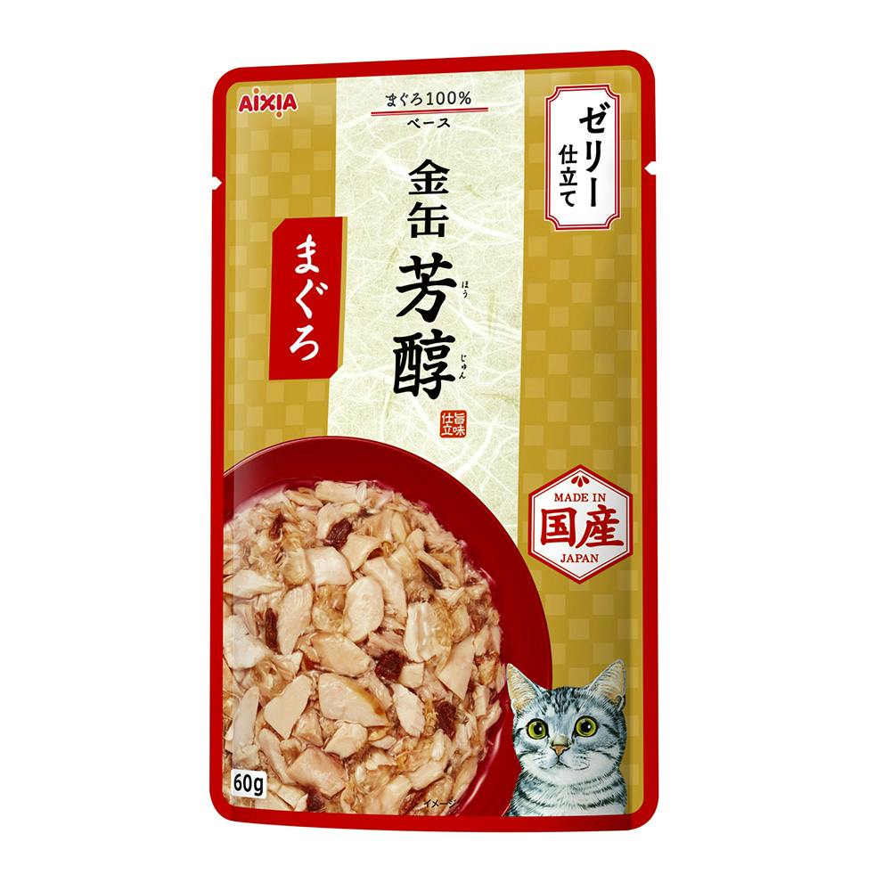 アイシア株式会社 【ケース販売】アイシア 金缶芳醇 まぐろ ゼリー 