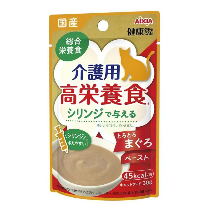 【ケース販売】アイシア国産 健康缶 パウチ 介護用高栄養食 とろとろまぐろ 30g(1ケース96個入り)3001214096 【別送品】