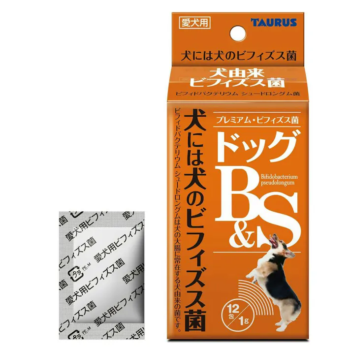【ケース販売】ドッグ B&S1g×12包(1ケース12個入り) サプリメント ビフィズス菌 栄養強化 3420048012【別送品】