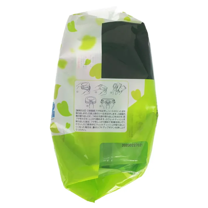 【ケース販売】ユニ・チャーム デオクリーン ノンアルコール ウエットティッシュ つめ替 60枚×3個(1ケース8個入り) 3481797008【別送品】