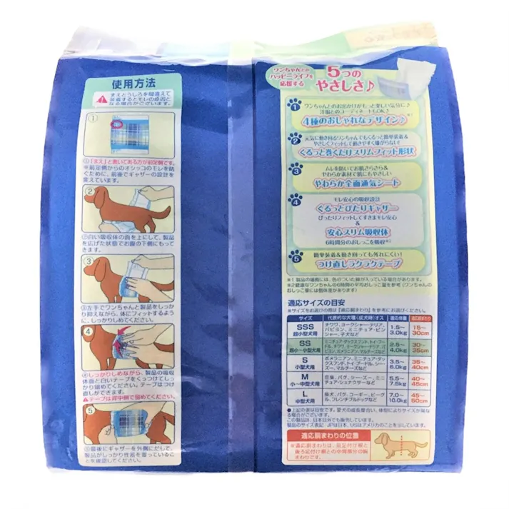 【ケース販売】マナーウェア 男の子用 SSサイズ 4種のデザインパック 4枚入(1ケース20個入り) マナーウェア オムツ 尿漏れ防止 3481897020【別送品】