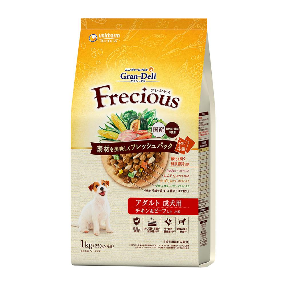GDフレシャスアダルトチキン&ビーフ1kg(1ケース8個入り) 3482325008 犬用ドライフード GDフレシャスアダルトチキン&ビーフ1kg(1ケース8個入り) 3482325008 犬用ドライフード