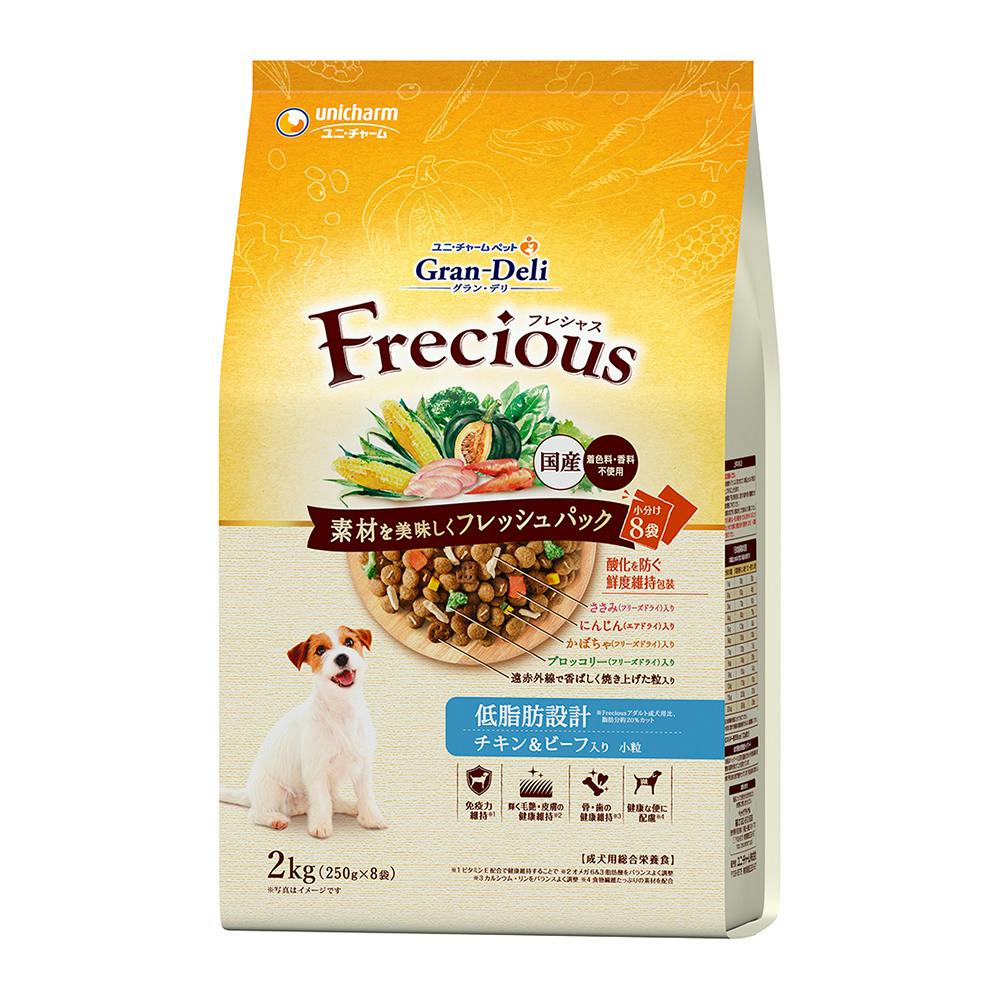 グラン・デリ フレシャス 低脂肪設計 チキン&ビーフ入り 2kg(1ケース4個入り) 3482332004 犬用ドライフード グラン・デリ フレシャス 低脂肪設計 チキン&ビーフ入り 2kg(1ケース4個入り) 3482332004 犬用ドライフード