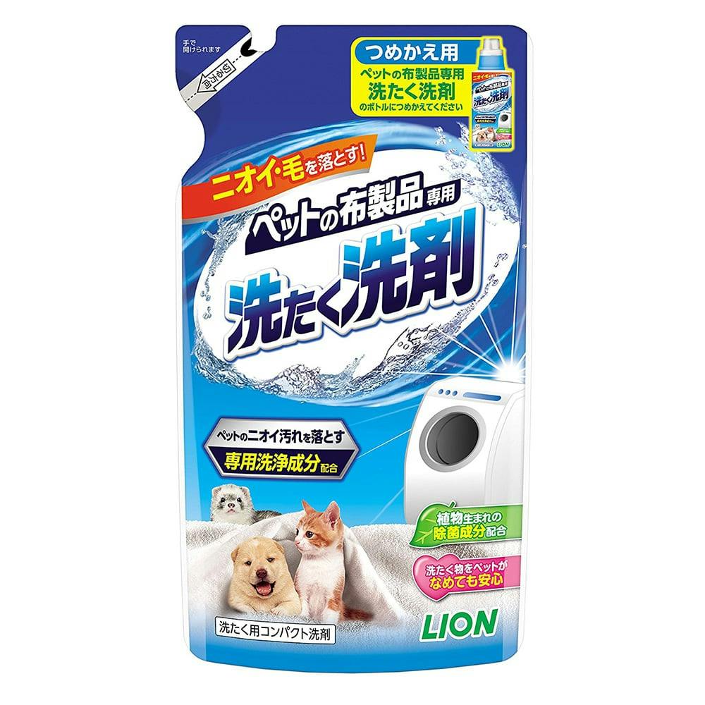 LION ペットの布製品専用 洗たく洗剤 320g つめかえ用(1ケース20個入り) 3670381020 消臭・掃除用品 LION ペットの布製品専用 洗たく洗剤 320g つめかえ用(1ケース20個入り) 3670381020 消臭・掃除用品