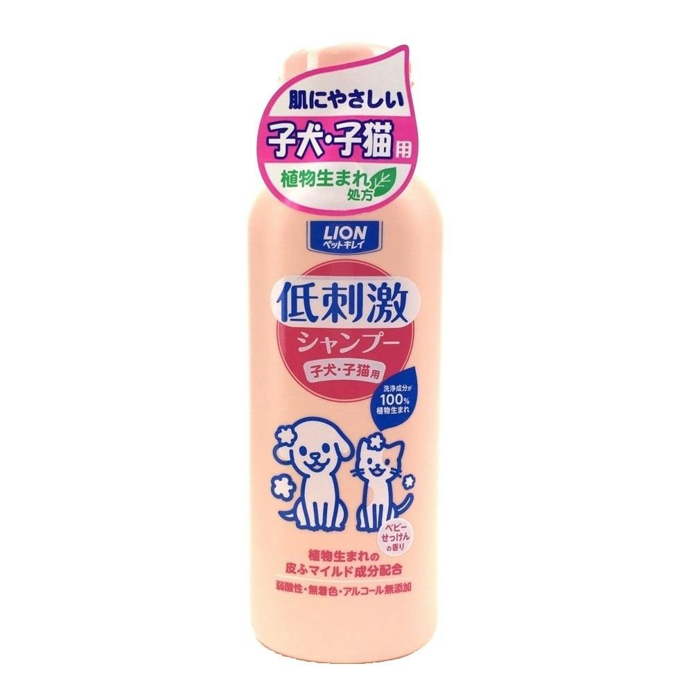 ライオンペットペットキレイ 低刺激 シャンプー 子犬・子猫用 220ml(1ケース24個入り)3670407024 ペット用シャンプー・入浴剤 ライオンペットペットキレイ 低刺激 シャンプー 子犬・子猫用 220ml(1ケース24個入り)3670407024 ペット用シャンプー・入浴剤