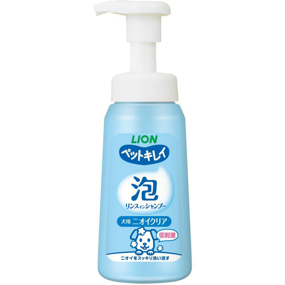 ライオンペットLION ペットキレイ 泡リンスインシャンプー 犬用 ニオイクリア 230ml(1ケース24個入り)3670552024 ペット用シャンプー・入浴剤 ライオンペットLION ペットキレイ 泡リンスインシャンプー 犬用 ニオイクリア 230ml(1ケース24個入り)3670552024 ペット用シャンプー・入浴剤