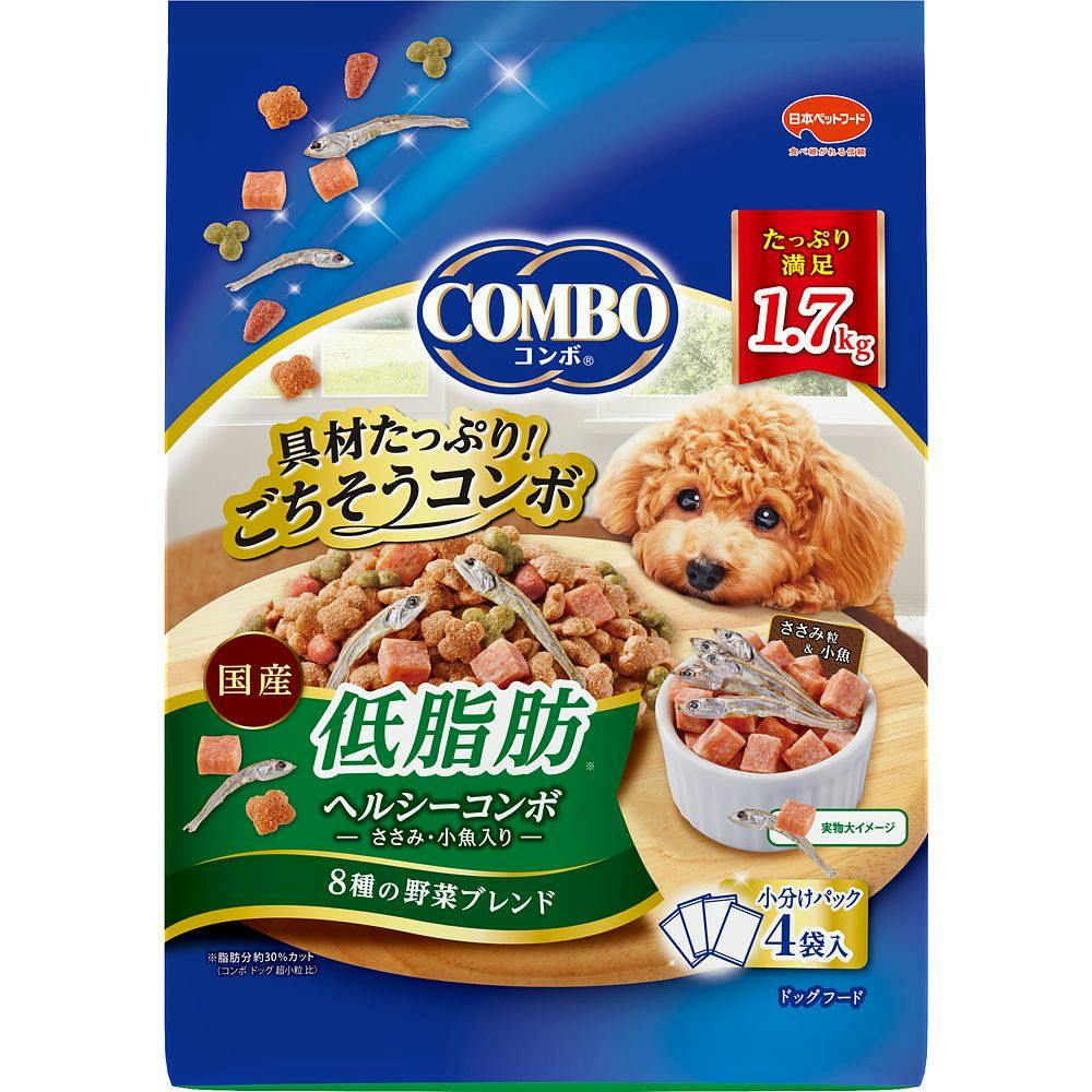 日本ペットフードコンボドッグ低脂肪 1.7kg(1ケース8個入り)1011290008 4902112008218 犬用ドライフード 日本ペットフードコンボドッグ低脂肪 1.7kg(1ケース8個入り)1011290008 4902112008218 犬用ドライフード