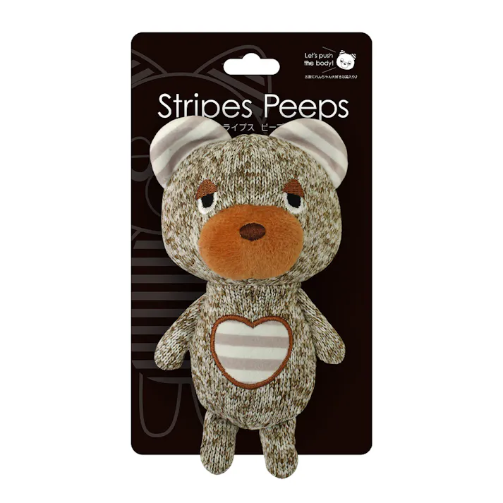 スーパーキャット【ケース販売】ストライプス ピープス M くま(1ケース3個入り)2251280003 4973640700455【別送品】