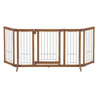 リッチェル【ケース販売】ペット用 木製おくだけドア付ゲート M(1ケース2個入り)2800380002 4973655584811【別送品】