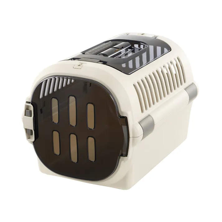 リッチェル【ケース販売】キャンピングキャリーファインダブルドアMアイボリー(1ケース4個入り)2801192004 4945680562034【別送品】