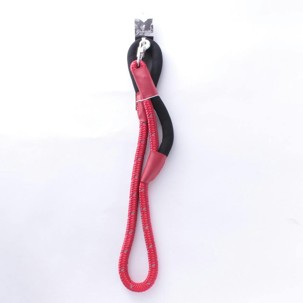 【ケース販売】グランデダブルクッションリード レッド(1ケース6個入り) 引き紐 合皮 ソフトレザー 3415780006【別送品】