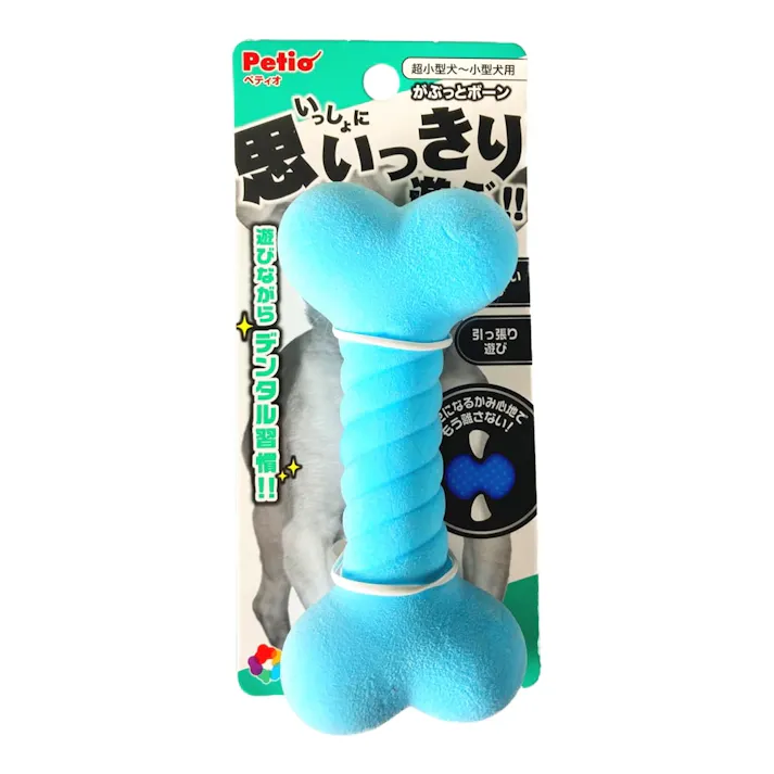 【ケース販売】PHP がぶっとボーン(1ケース6個入り) デンタル玩具 かむおもちゃ ストレス解消 3417632006【別送品】