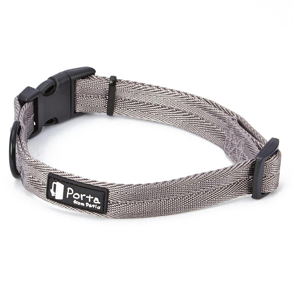 ペティオPorta カラー M シルバーグレー(1ケース6個入り)3417728006 4903588576089 首輪(犬用) ペティオPorta カラー M シルバーグレー(1ケース6個入り)3417728006 4903588576089 首輪(犬用)