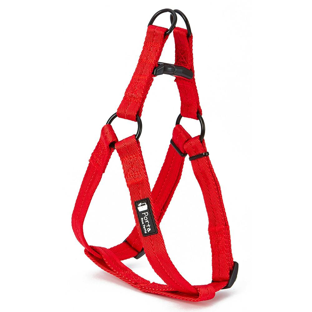 【ケース販売】Porta ハーネス S レッド(1ケース6個入り) ハーネス シンプル 優しい 3417745006【別送品】