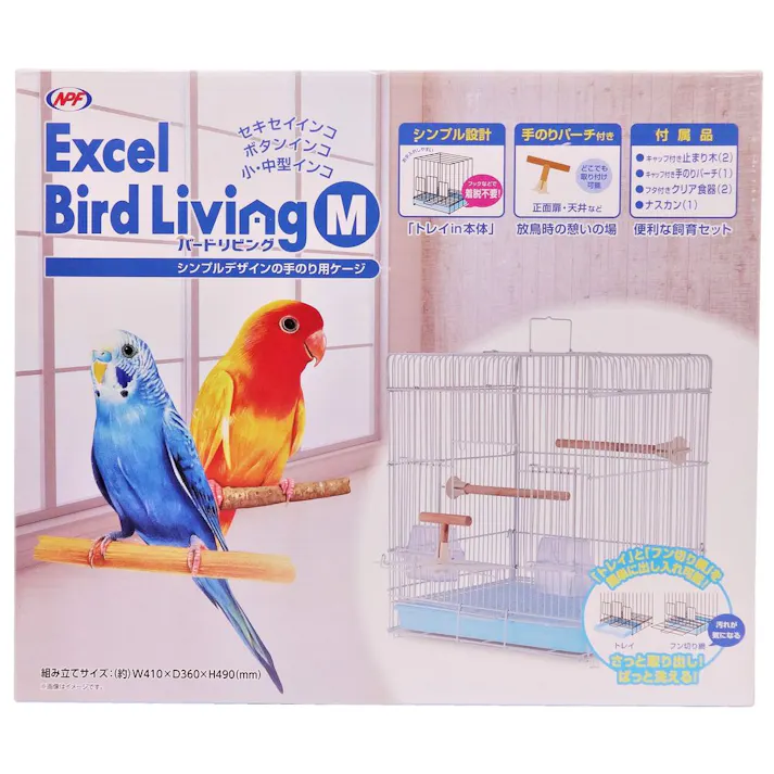 ナチュラルペットフーズ【ケース販売】エクセル バードリビングM(1ケース4個入り)4100842004 4932804353012【別送品】