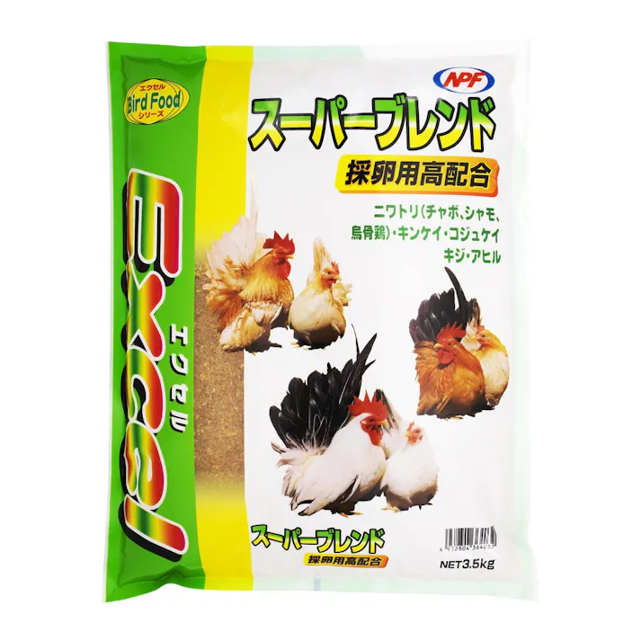 【ケース販売】エクセルスーパーブレンド採卵用高配合3.5kg(1ケース5個入り) バードフード にわとりのえさ にわとりのごはん 4101027005【別送品】