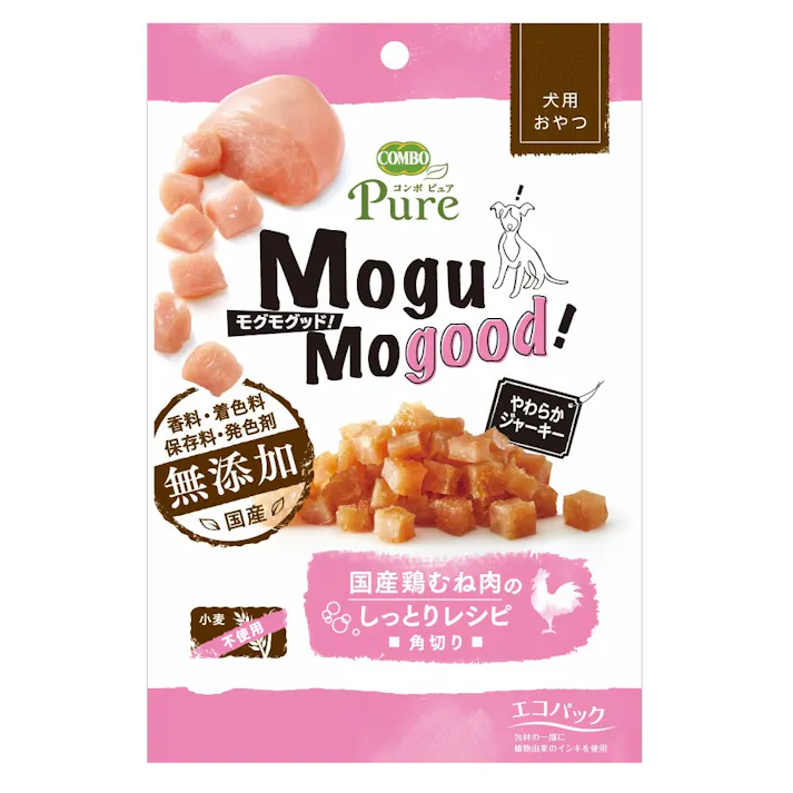 日本ペットフード【ケース販売】モグモグッド 国産鶏むね肉のしっとりレシピ角切り(1ケース30個入り)1011262030 4902112032787【別送品】