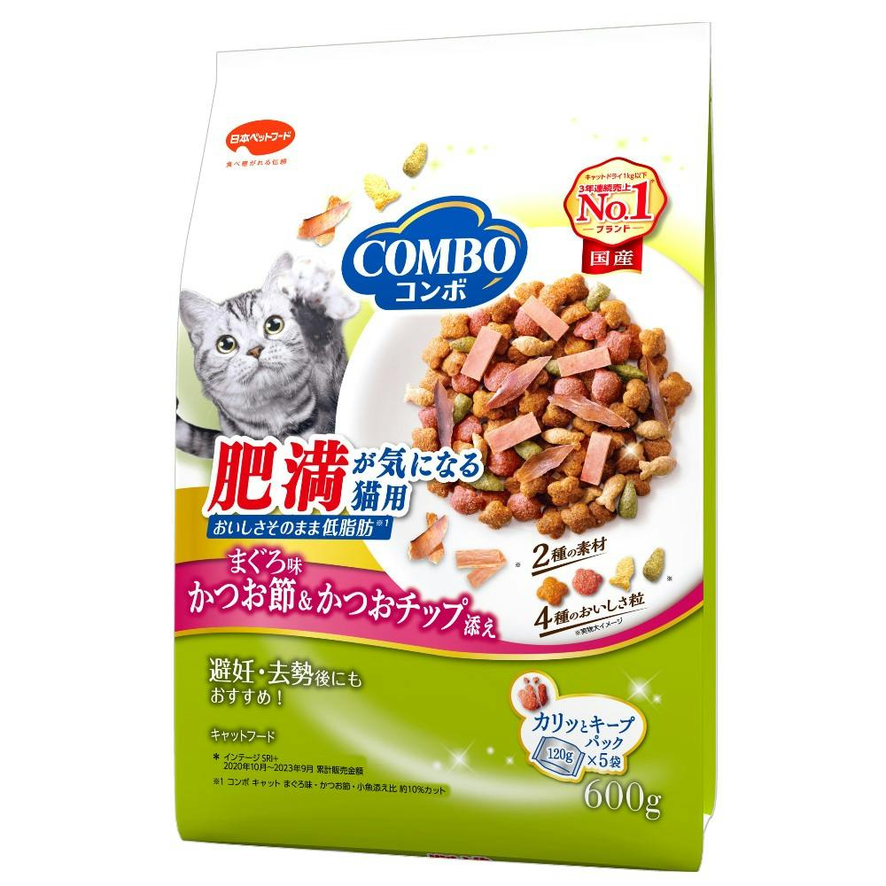 日本ペットフード【ケース販売】コンボキャット 肥満猫用 600g(1ケース12個入り)1011349012 4902112047187【別送品】 |  ペット用品（猫） 通販 | ホームセンターのカインズ