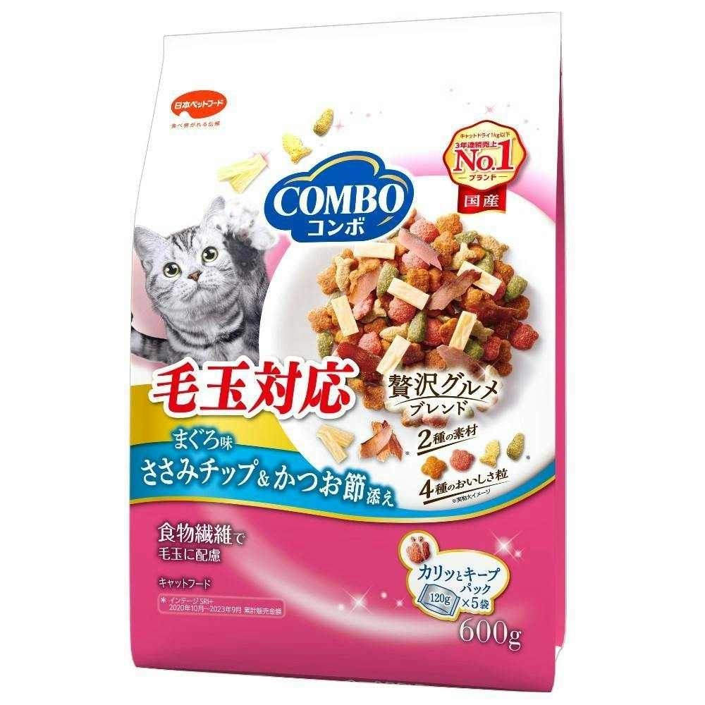 日本ペットフードコンボキャット 毛玉対応まぐろ味 600g(1ケース12個入り)1011350012 4902112047200 猫用ドライフード 日本ペットフードコンボキャット 毛玉対応まぐろ味 600g(1ケース12個入り)1011350012 4902112047200 猫用ドライフード