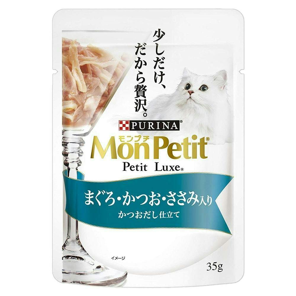 ネスレ日本モンプチリュクスパウチ まぐろかつおささみ35g(1ケース48個入り)1061377048 4902201210935 猫用ウェットフード(パウチ) ネスレ日本モンプチリュクスパウチ まぐろかつおささみ35g(1ケース48個入り)1061377048 4902201210935 猫用ウェットフード(パウチ)