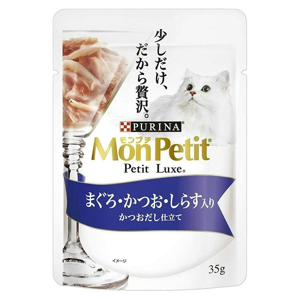 ネスレ日本モンプチリュクスパウチ まぐろかつおしらす35g(1ケース48個入り)1061378048 4902201210959 猫用ウェットフード(パウチ) ネスレ日本モンプチリュクスパウチ まぐろかつおしらす35g(1ケース48個入り)1061378048 4902201210959 猫用ウェットフード(パウチ)