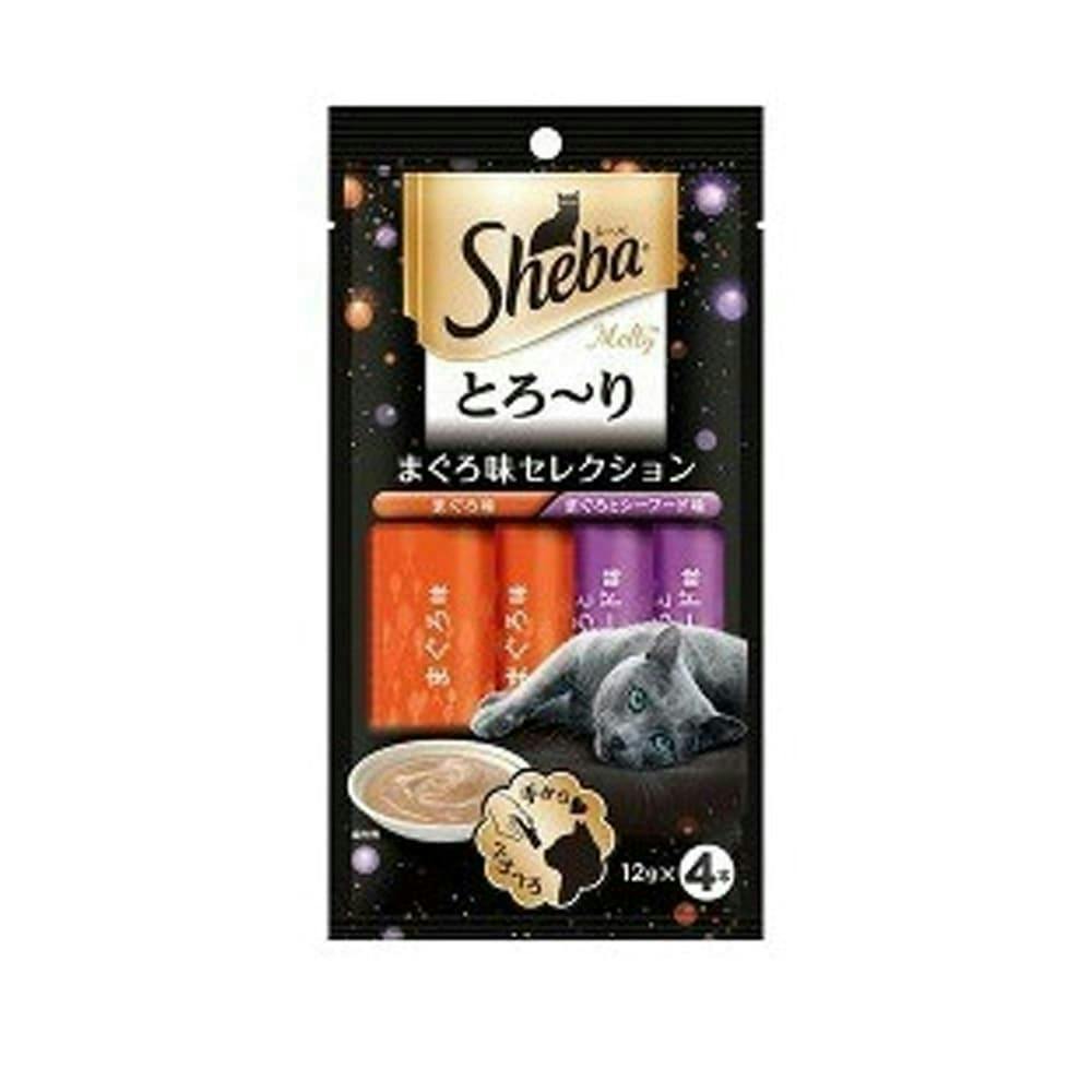 マースジャパンリミテッドシーバとろ~りまぐろ味セレクション12g×4P(1ケース48個入り)1080771048 4902397840879 ペースト・ウェットタイプおやつ(猫) マースジャパンリミテッドシーバとろ~りまぐろ味セレクション12g×4P(1ケース48個入り)1080771048 4902397840879 ペースト・ウェットタイプおやつ(猫)
