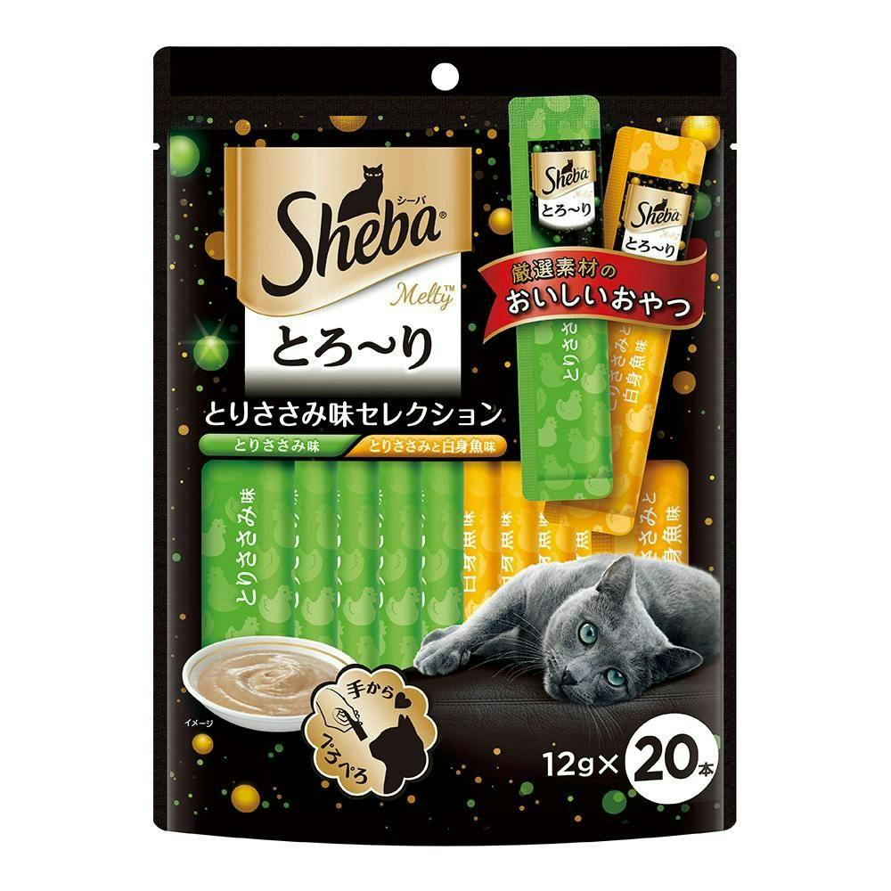 マースジャパンリミテッドシーバとろ~りメルティとりささみセレクション20P(1ケース20個入り)1080908020 4902397845171 ペースト・ウェットタイプおやつ(猫) マースジャパンリミテッドシーバとろ~りメルティとりささみセレクション20P(1ケース20個入り)1080908020 4902397845171 ペースト・ウェットタイプおやつ(猫)