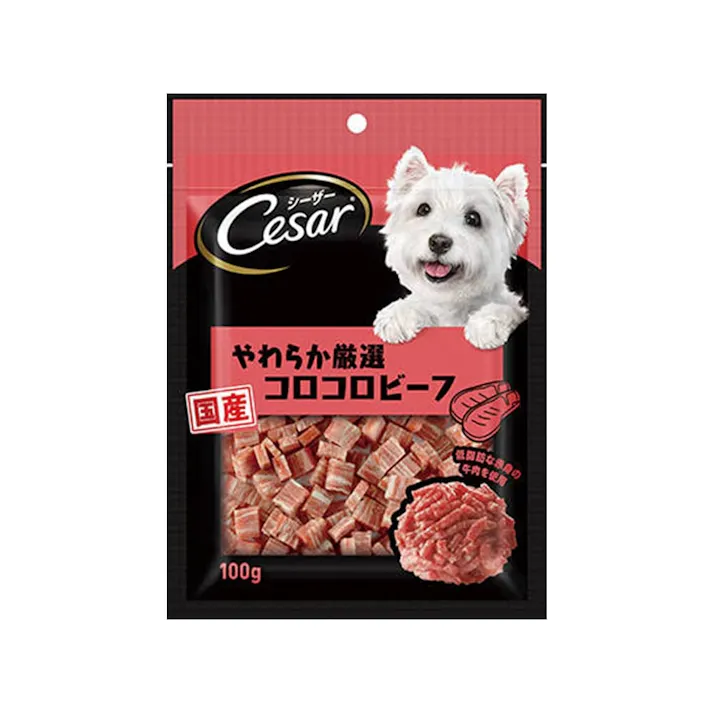 マースジャパンリミテッド【ケース販売】シーザースナックやわらか厳選コロコロビーフ100g(1ケース36個入り)1080929036 4902397846451【別送品】