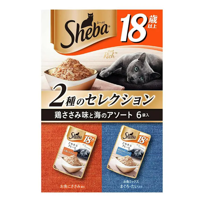 マースジャパンリミテッド【ケース販売】シーバリッチ18歳鶏ささみ海アソート6P(1ケース20個入り)1081184020 4902397856030【別送品】