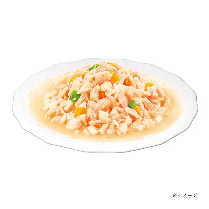 【ケース販売】マースジャパン シーザー 14歳 蒸しささみ野菜 4P(1ケース36個入り)1081378036 4902397858782【別送品】