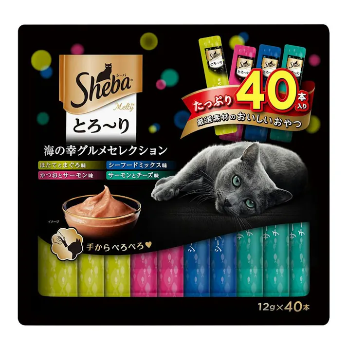 マースジャパンリミテッド【ケース販売】シーバとろ~りメルティ海の幸グルメS40P(1ケース12個入り)1081402012 4902397859789【別送品】