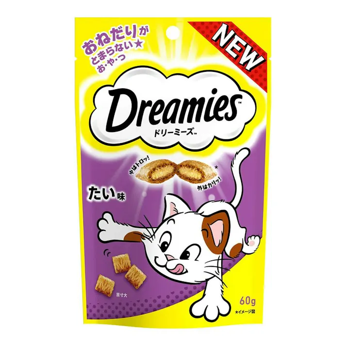 マースジャパンリミテッド【ケース販売】ドリーミーズ たい味60g(1ケース36個入り)1081588036 4902397865223【別送品】