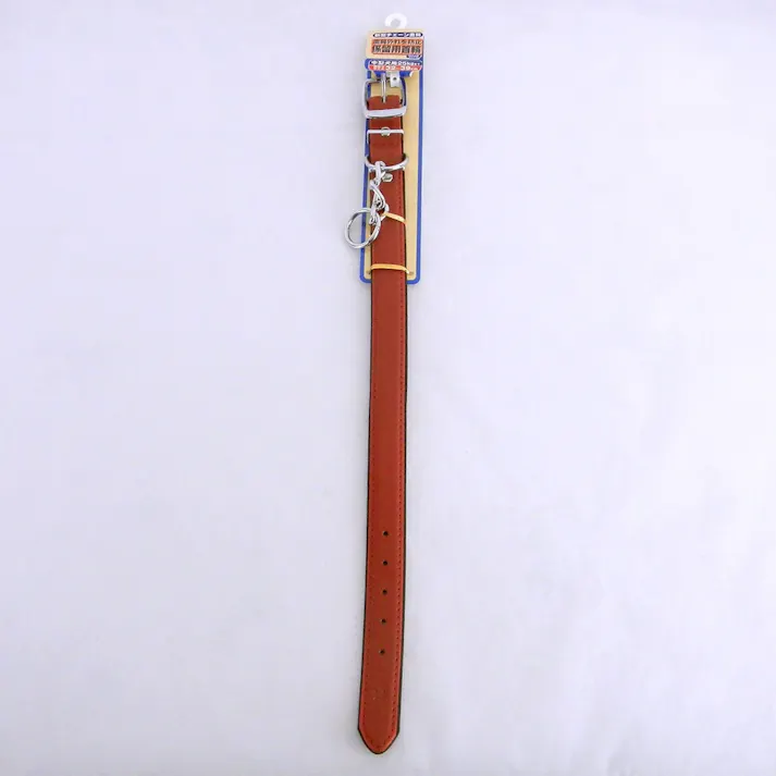 【ケース販売】ケイリュウヒラカワクビワ24アカ(1ケース12個入り) 首輪 本革 犬用 1223019012【別送品】