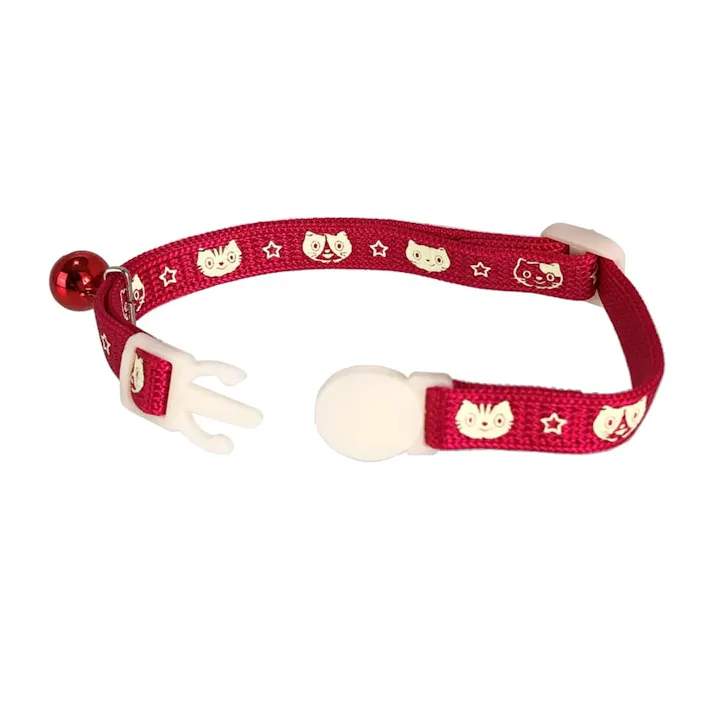 【ケース販売】ナイトキャットチツコウネコクビワアカ(1ケース12個入り) 首輪 猫用首輪 おしゃれ 1224768012【別送品】